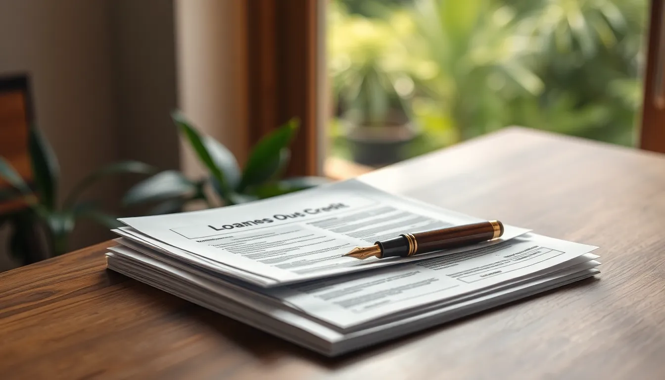 정부지원 대출 신청 서류 이미지