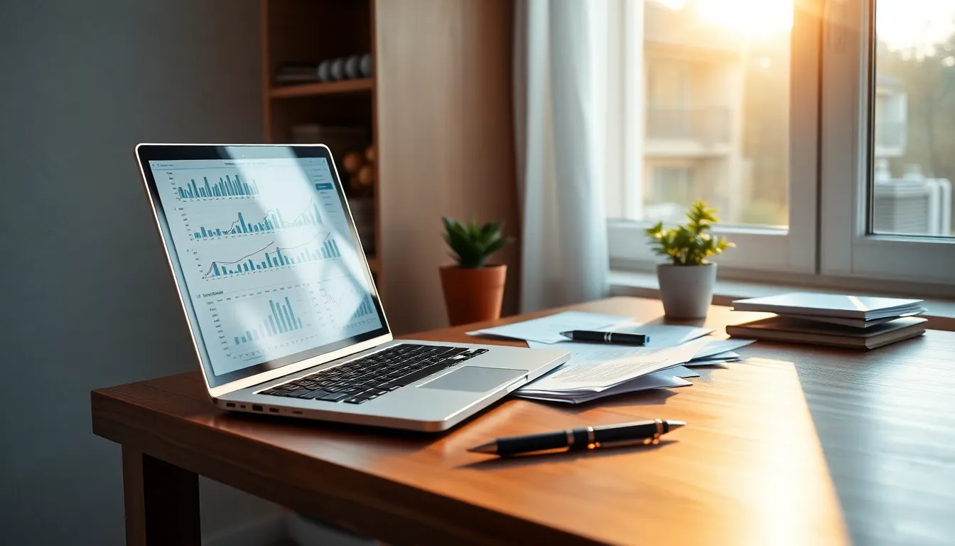 전세 대출 비교를 위한 문서와 펜 이미지