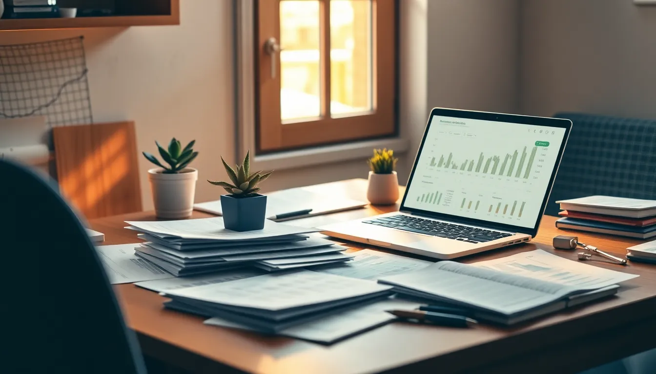 재테크 계획을 세우는 젊은 투자자